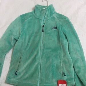 North Face W Osito 2 jacket surf green